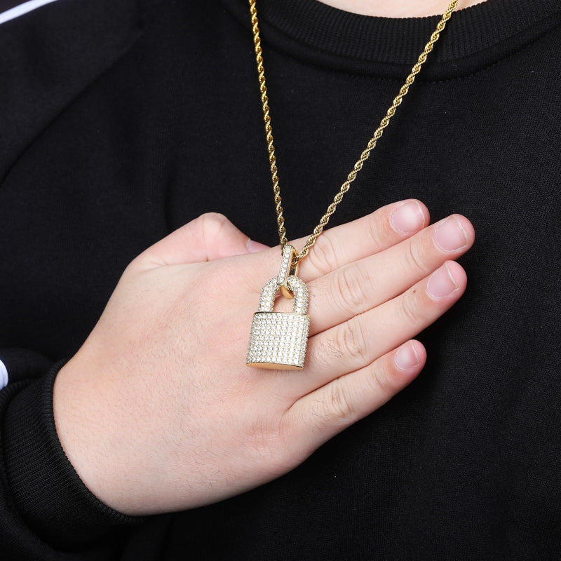 Bling Lock Pendant