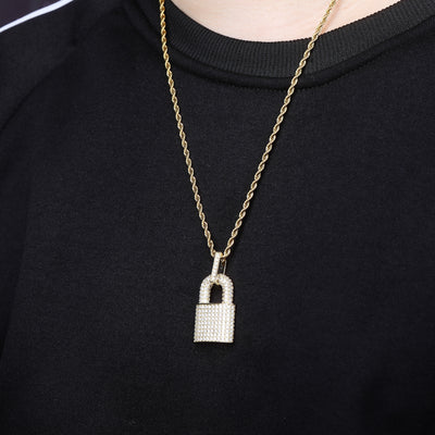 Bling Lock Pendant