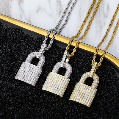 Bling Lock Pendant