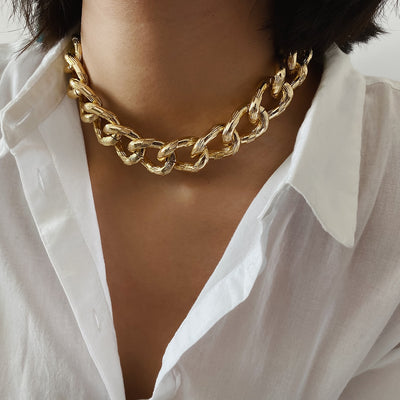 Hip Hop Big Chunky Chain Necklace