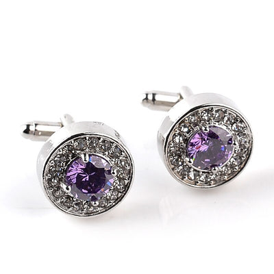 Luxury Crystal Cufflinks