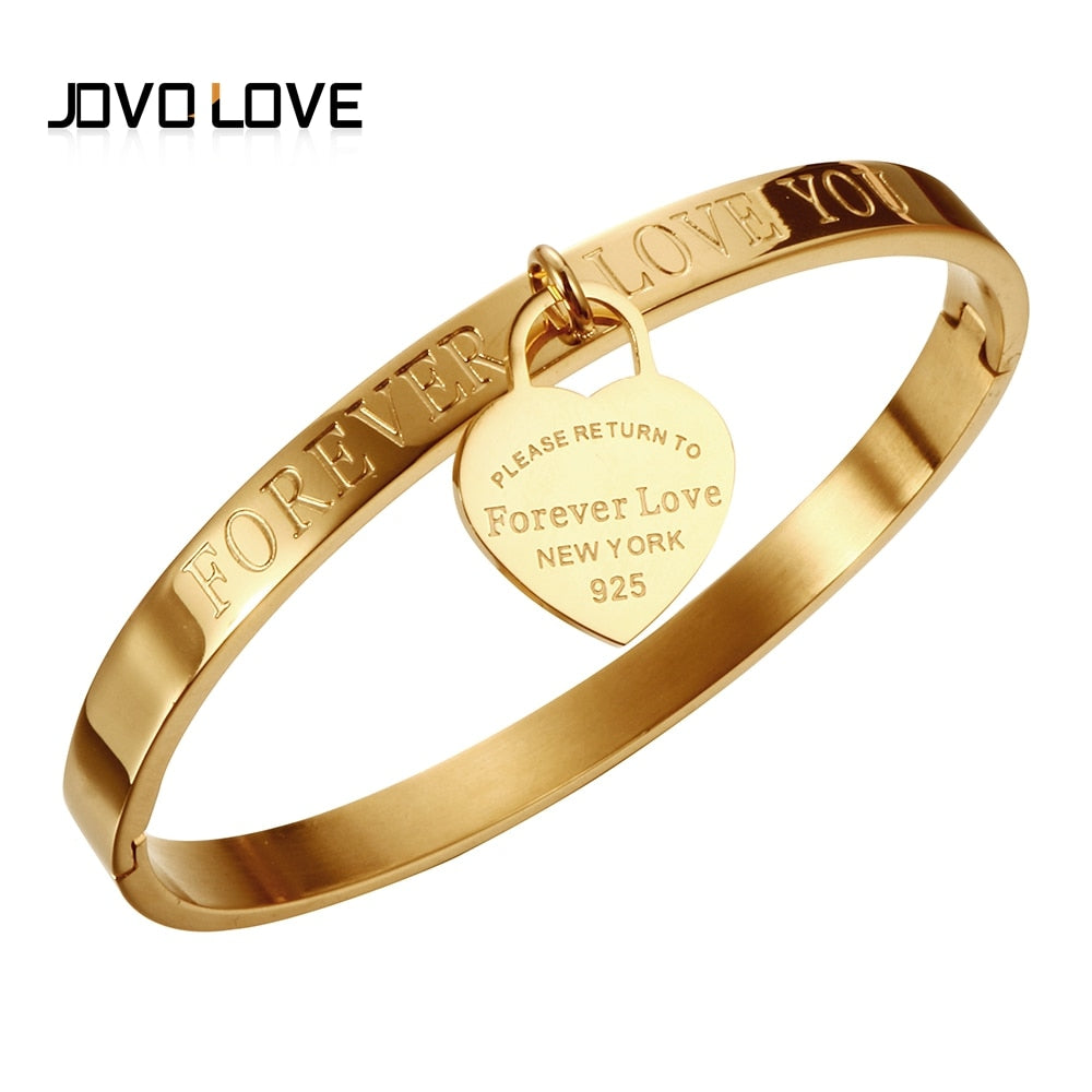 Trendy Love Heart Bangle