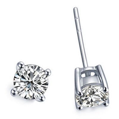 Moissanite stud Earrings