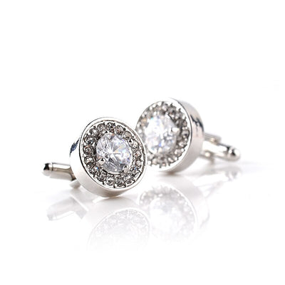 Luxury Crystal Cufflinks