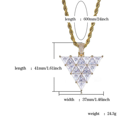 Inverted Triangle Pendant