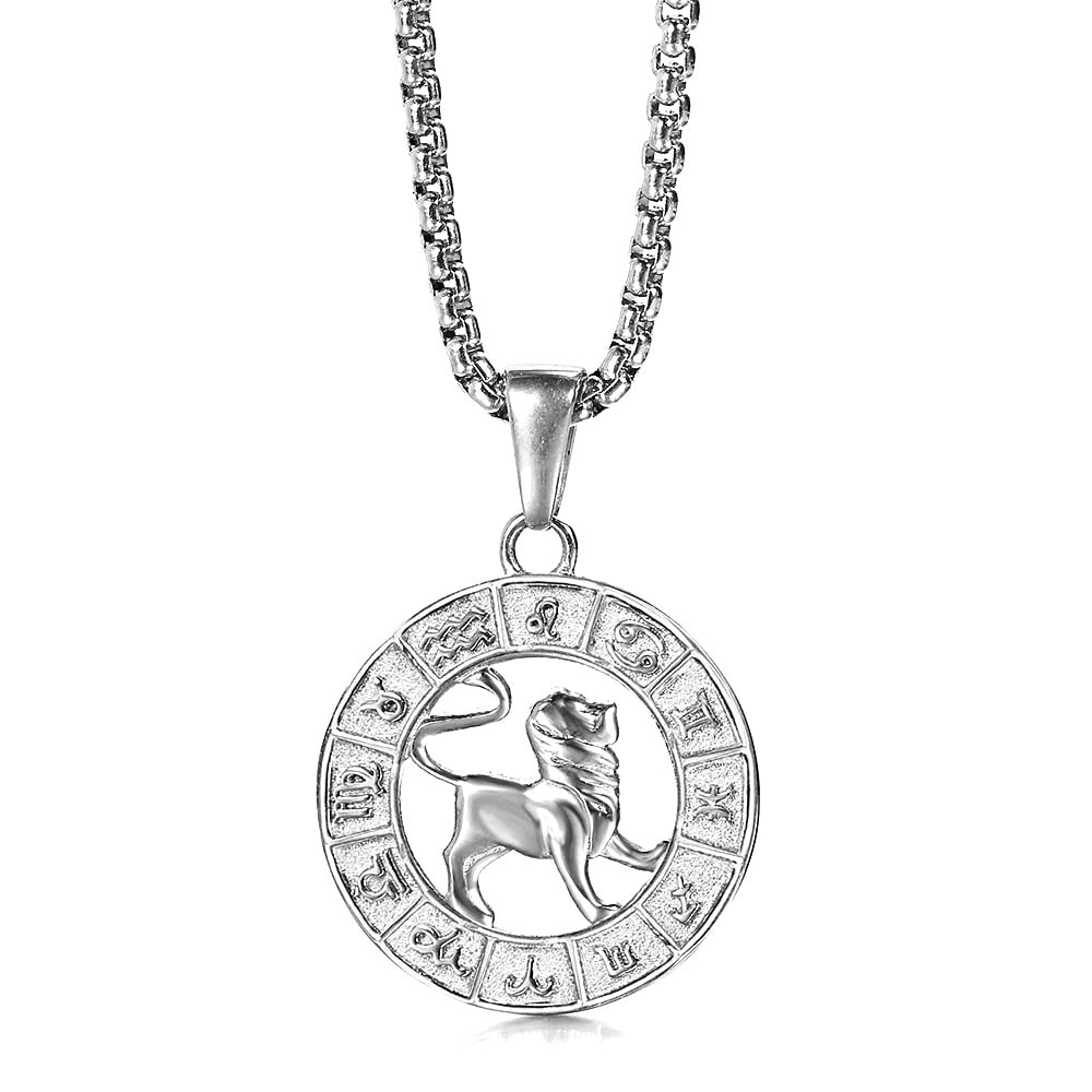 Zodiac Sign Pendant Necklace