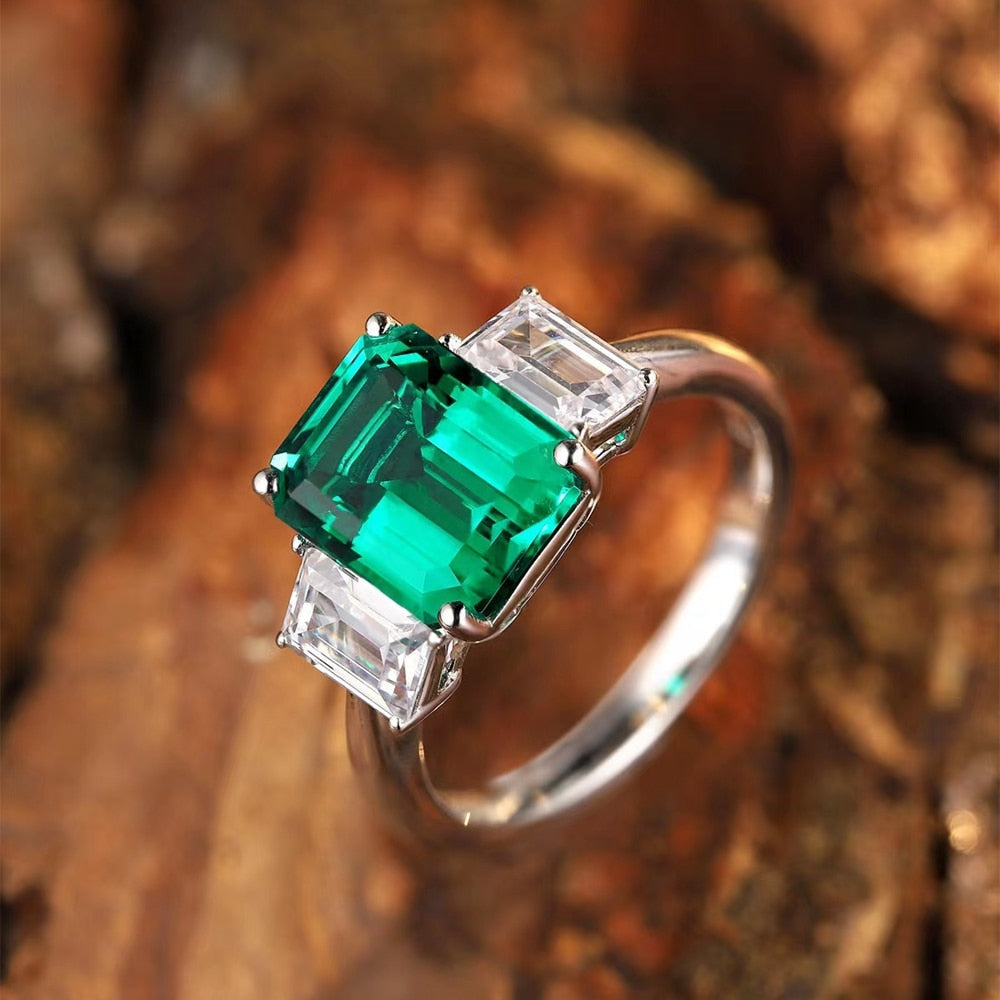 Emerald Love Ring