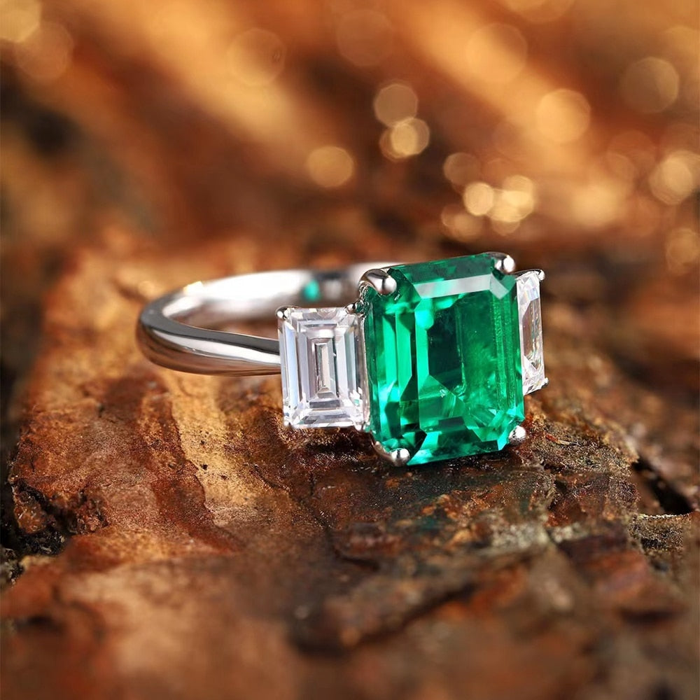 Emerald Love Ring
